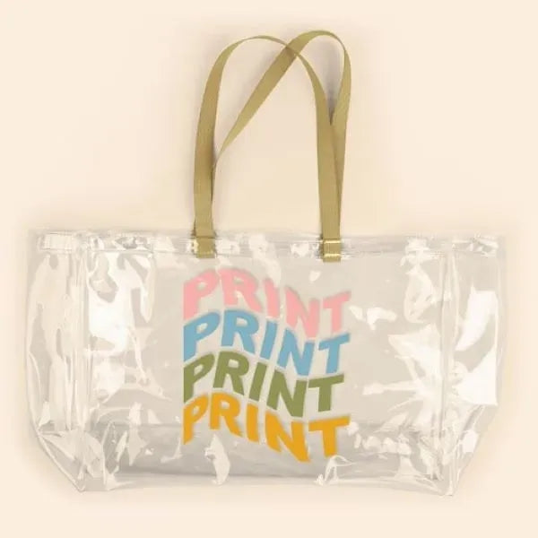 BABS Oversized Tote - Clear TPU