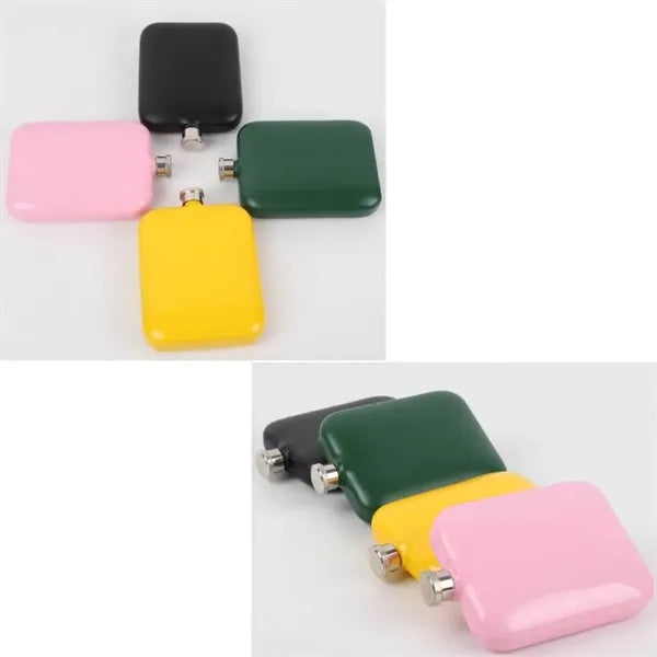 6 oz Stainless Steel Hip Flask for Men & Women