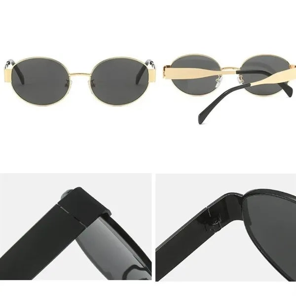 Retro Oval Sunglasses for Women