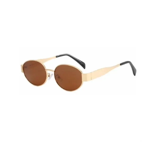 Retro Oval Sunglasses for Women