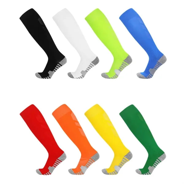 Breathable Non-Slip High-Top Sports Football Socks