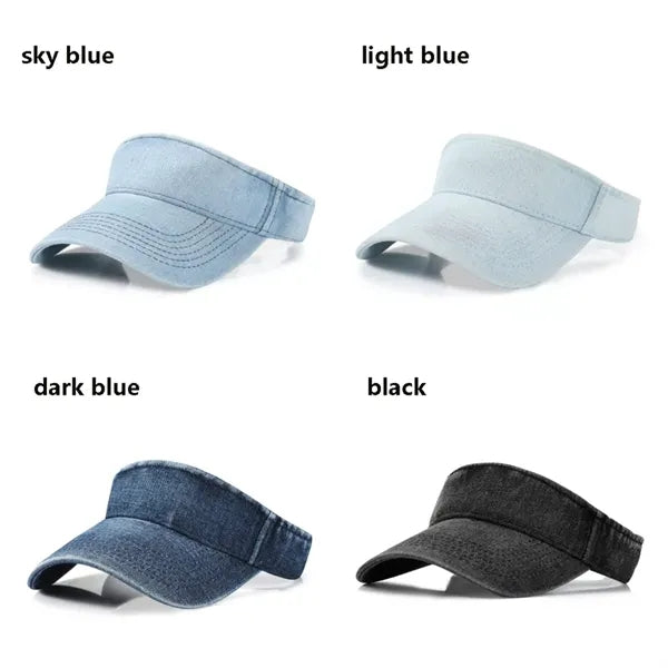 Adjustable Empty Top Sun Visor Hat