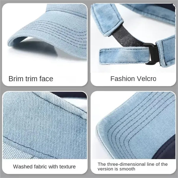 Adjustable Empty Top Sun Visor Hat