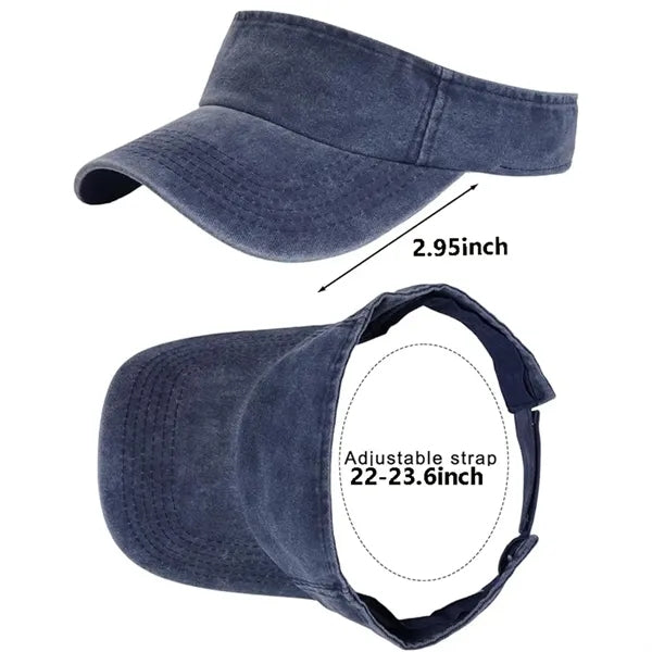 Adjustable Empty Top Sun Visor Hat