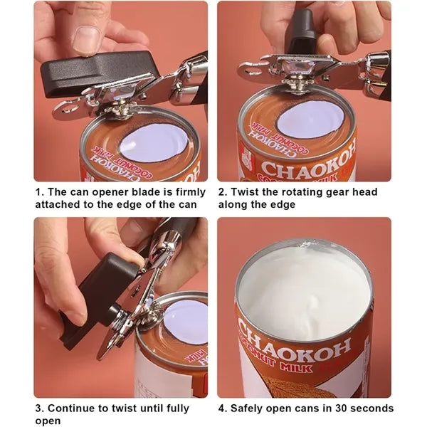 Manual Multifunction Can Opener