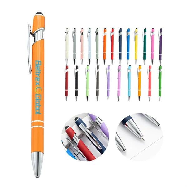 Retractable Pen with Stylus Tip for Promotions