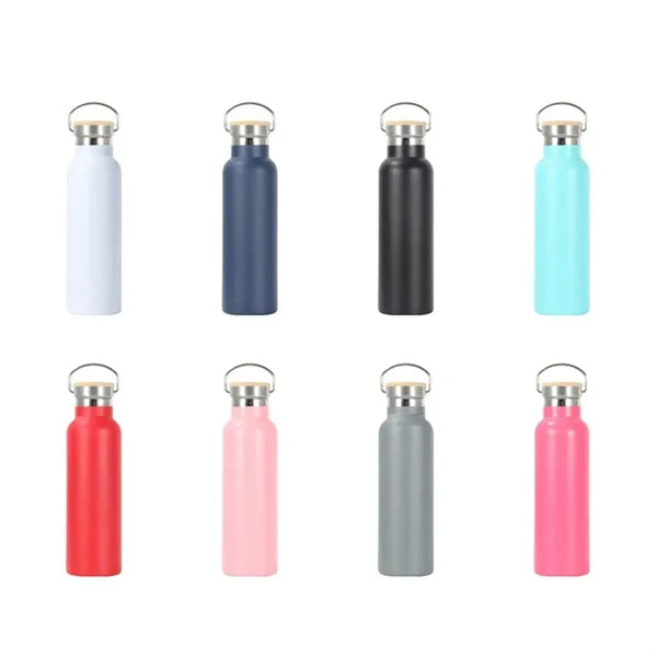 25 oz Wide Mouth Vacuum Insulation Thermal Water Bottle
