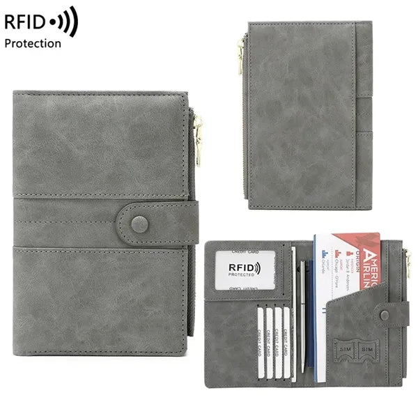 Passport Holder Cover Wallet RFID Blocking