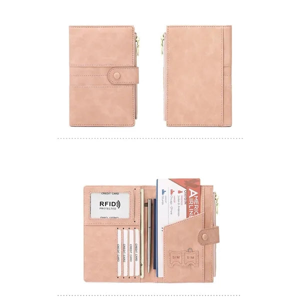 Passport Holder Cover Wallet RFID Blocking
