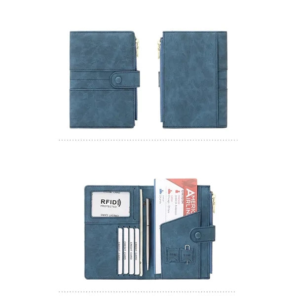 Passport Holder Cover Wallet RFID Blocking