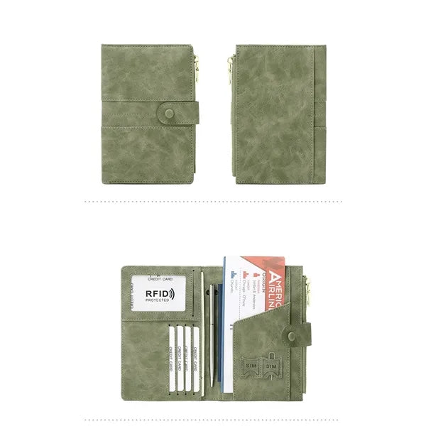 Passport Holder Cover Wallet RFID Blocking