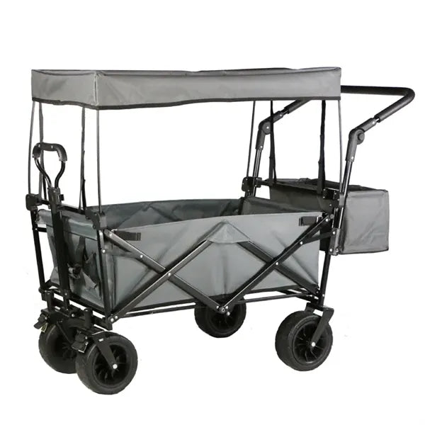 Outdoor Four-wheel Foldable Portable Picnic Trolley