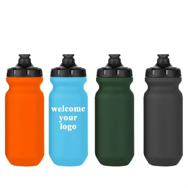 Squeeze Water Bottles 24 oz with Easy Open Push
