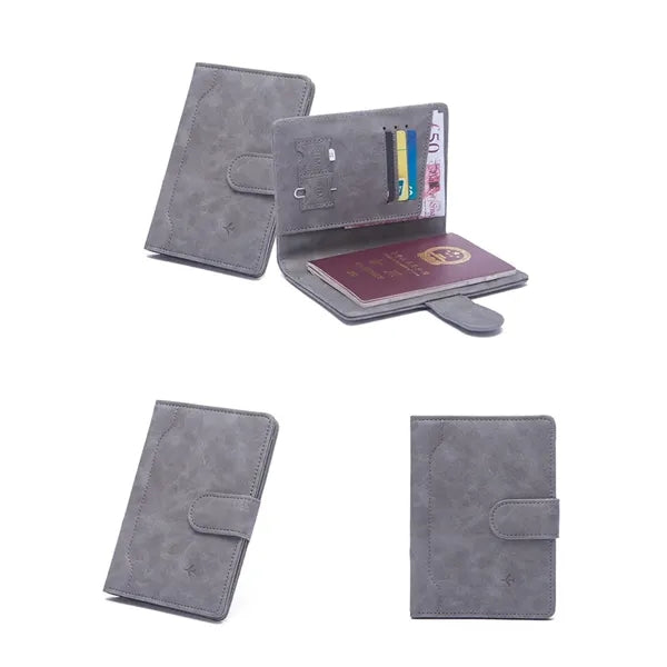 Passport Holder Cover Wallet RFID Blocking
