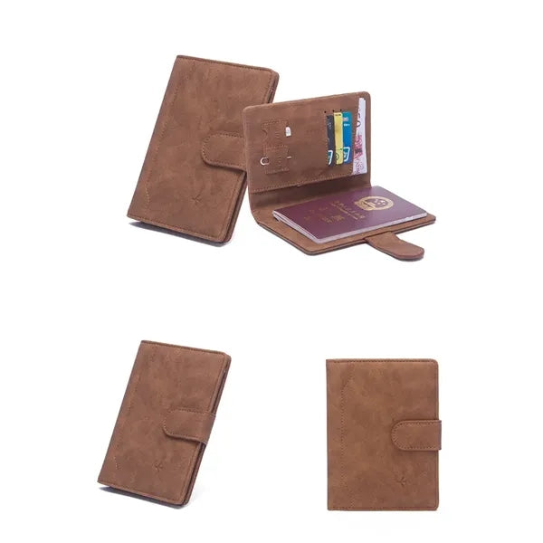 Passport Holder Cover Wallet RFID Blocking
