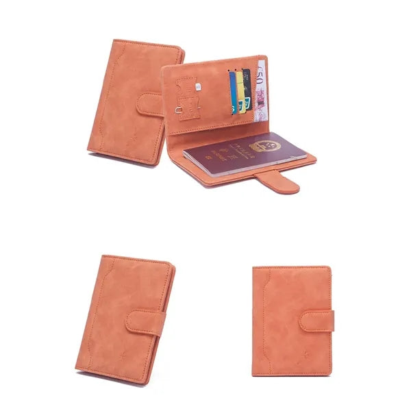 Passport Holder Cover Wallet RFID Blocking