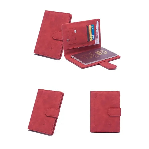 Passport Holder Cover Wallet RFID Blocking
