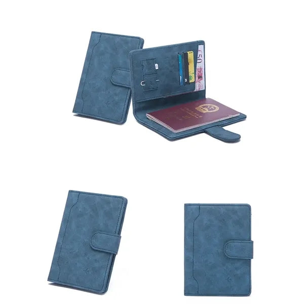 Passport Holder Cover Wallet RFID Blocking