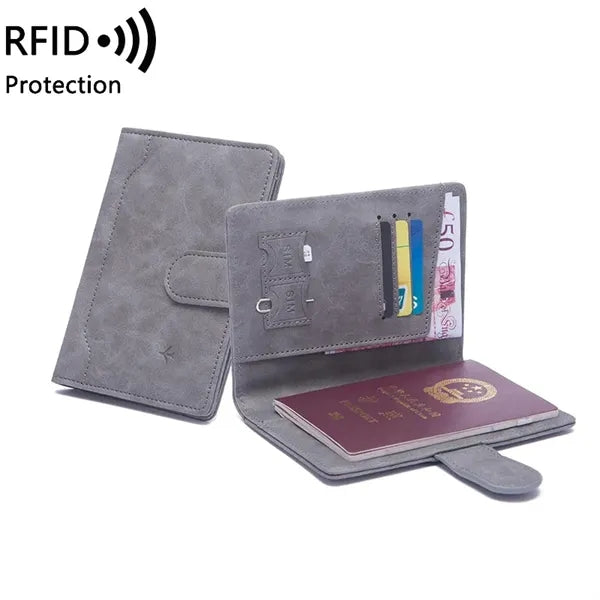 Passport Holder Cover Wallet RFID Blocking