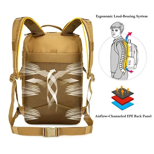 Camouflage Oxford Outdoor Hiking Backpack