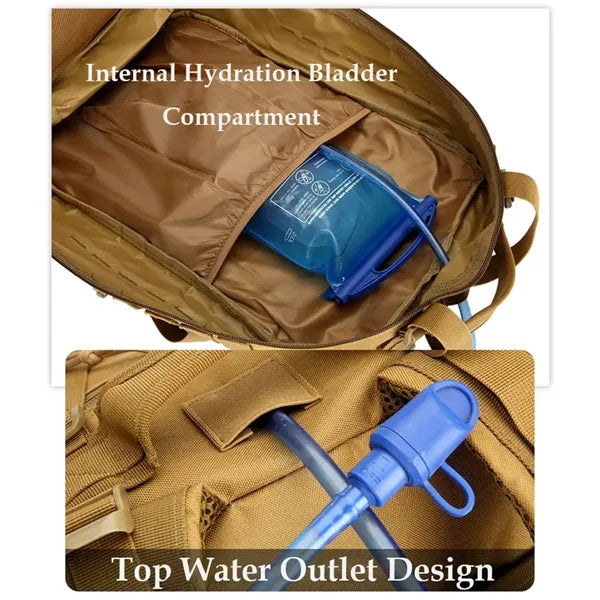 Camouflage Oxford Outdoor Hiking Backpack