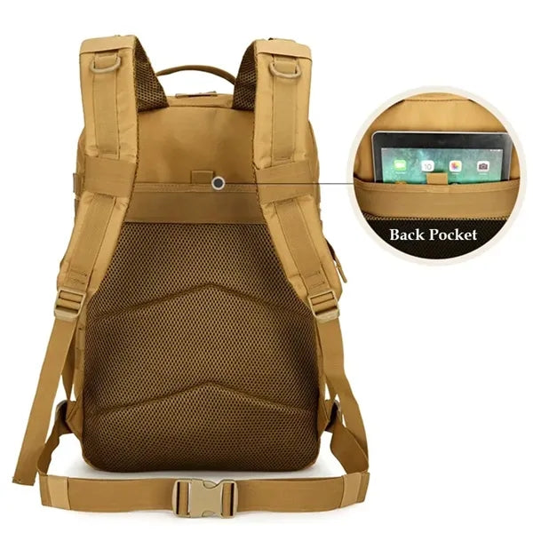 Camouflage Oxford Outdoor Hiking Backpack