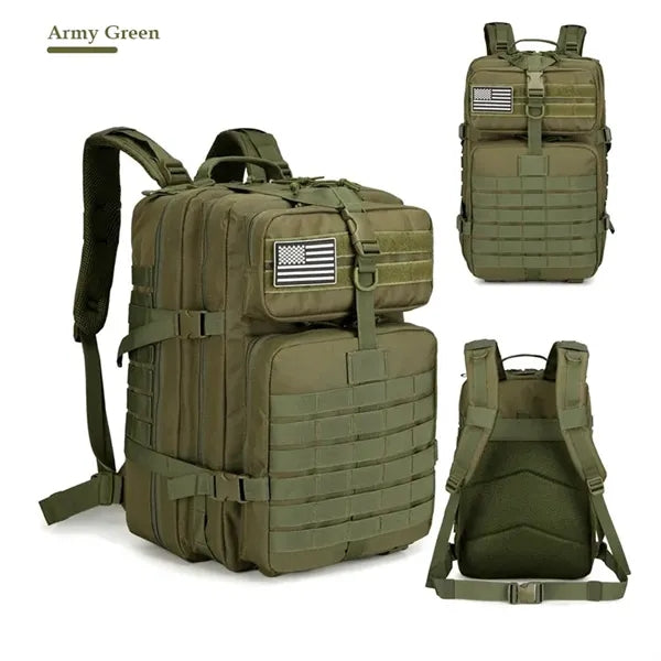 Camouflage Oxford Outdoor Hiking Backpack