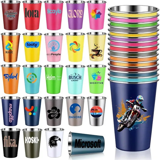 16 oz Stainless Steel Pint Cups