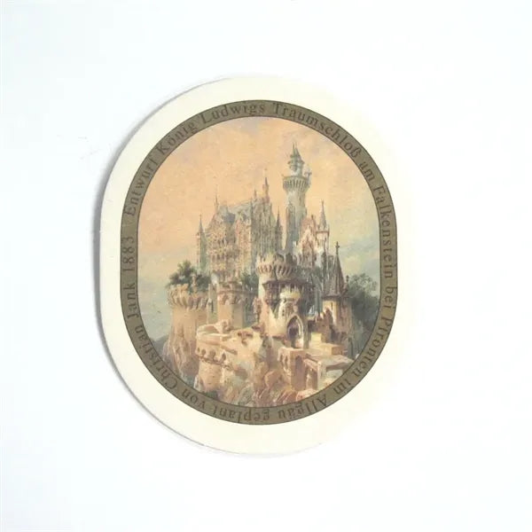 4" Custom Printed Pulpboard Coaster (20pt-55pt)