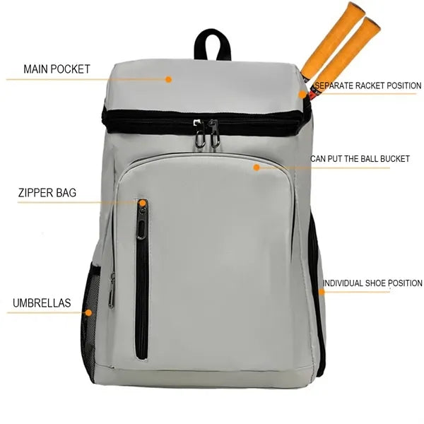 Multi Space Badminton Racket Backpack