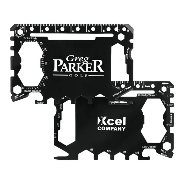 20-in-1 Multi-function Survival Card Tool