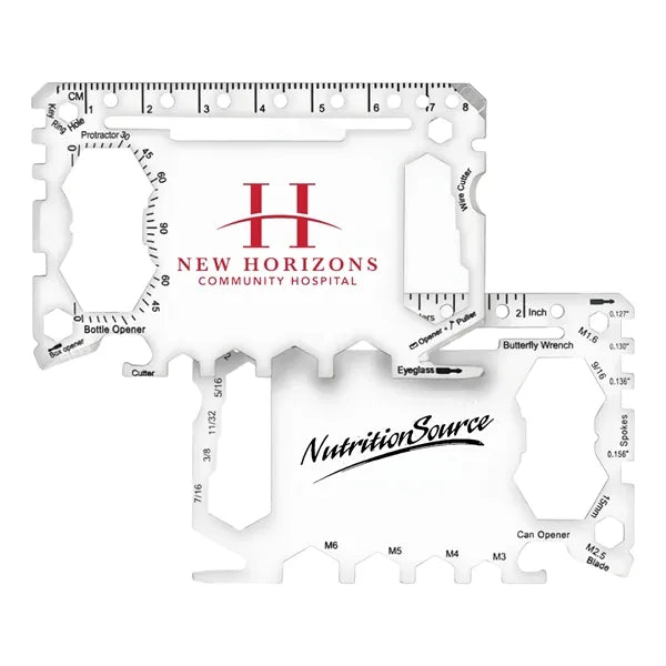 20-in-1 Multi-function Survival Card Tool