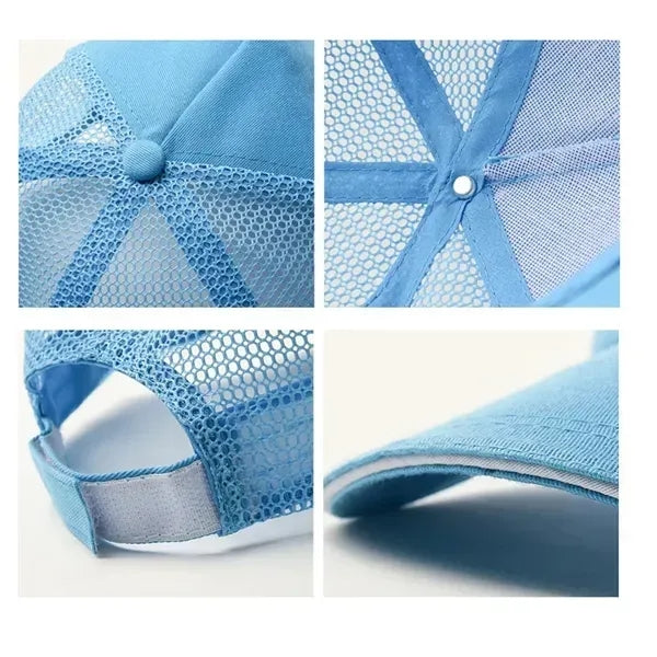 Mesh Sun Cap For Adults Golf Hat