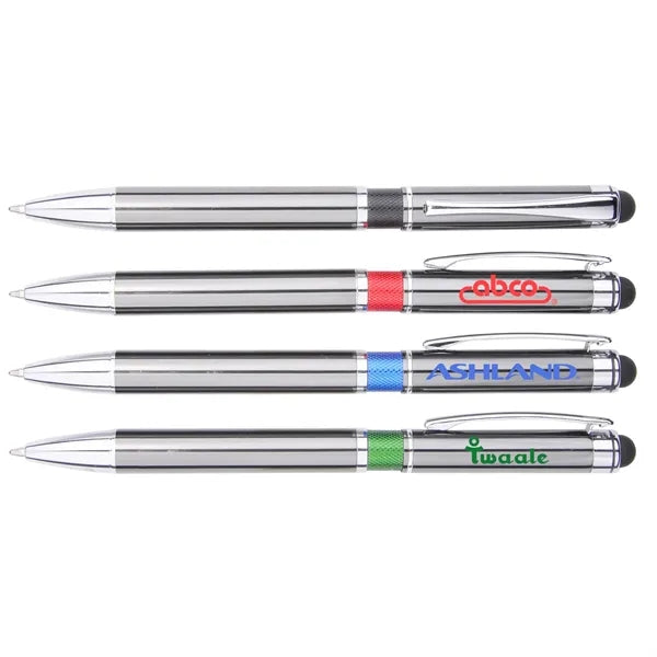 Aluminum pen with Stylus