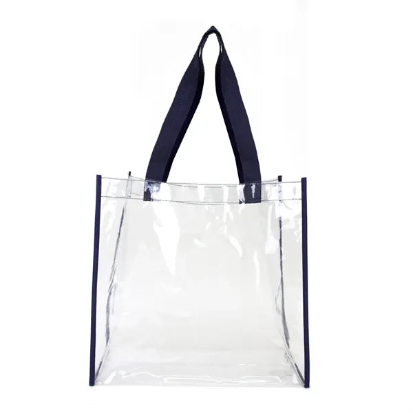 Clear Stadium Open Tote Bag