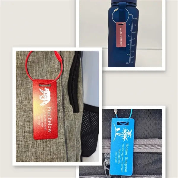 Metal Luggage Keytag