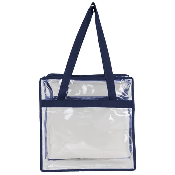 Newport Clear Zipper Tote