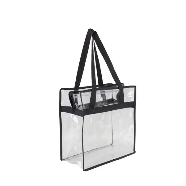 Newport Clear Zipper Tote