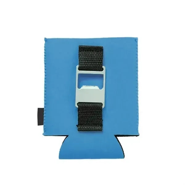 Neoprene Can Cooler With Bottle Opener