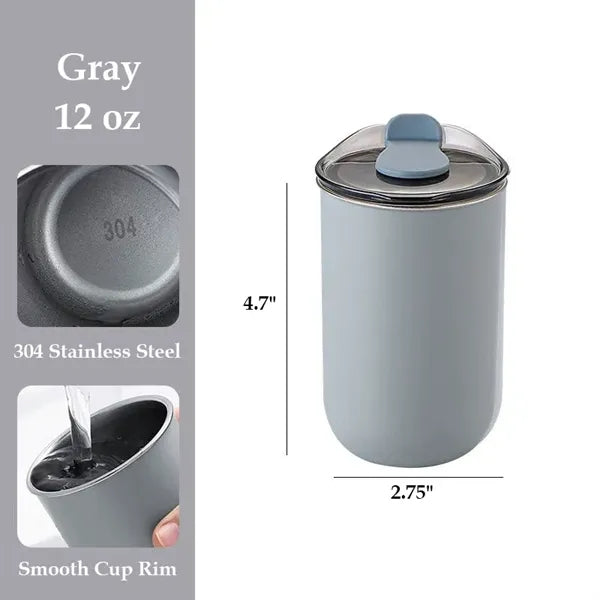 13oz Stainless Steel Tumbler With Lid