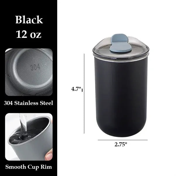 13oz Stainless Steel Tumbler With Lid