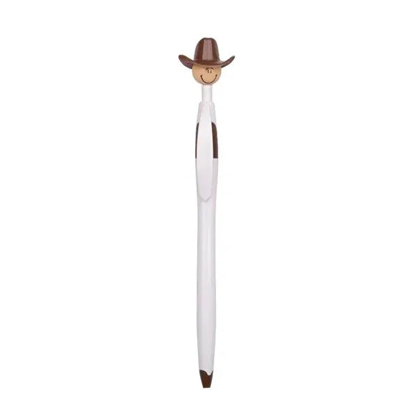 Cowboy Hat Smiley Ballpoint Pens