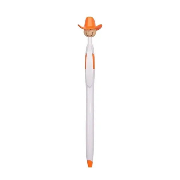 Cowboy Hat Smiley Ballpoint Pens