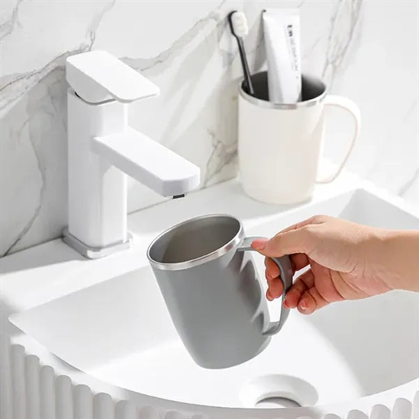 13.5oz 304 Stainless Steel Toothbrush Cup