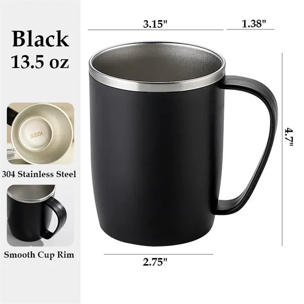 13.5oz 304 Stainless Steel Toothbrush Cup