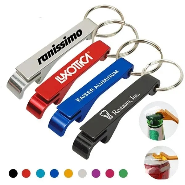 Aluminum bottle opener