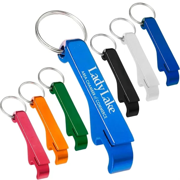 Aluminum bottle opener