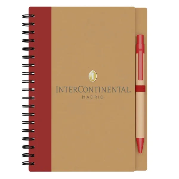 Eco Spiral Notebook & Pen