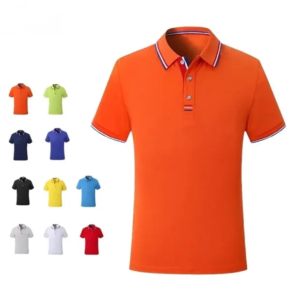 Quick-drying Custom Short-sleeved Work Clothes Polo Shirt