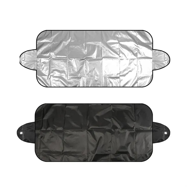 Silver Adhesive Windshield Sunshade